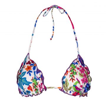 Flower bikini top s