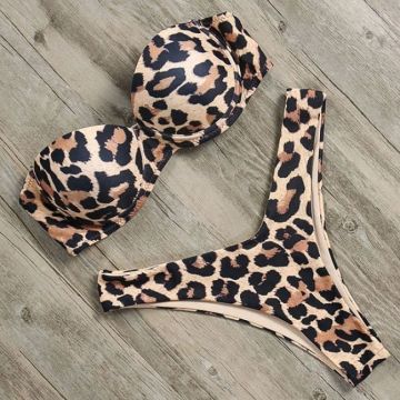 Costum de baie doua piese Mistery Leopard