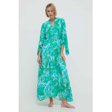 Melissa Odabash rochie de plaja culoarea verde