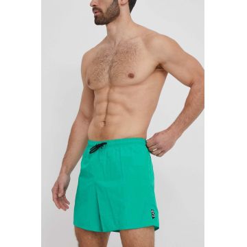 EA7 Emporio Armani pantaloni scurti de baie culoarea verde