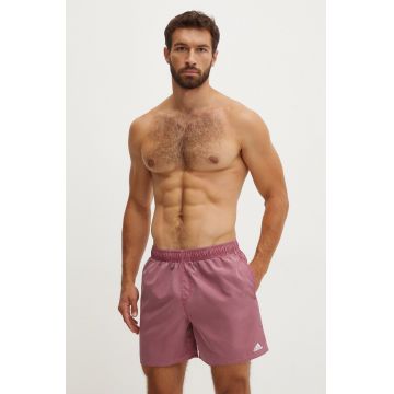 adidas pantaloni scurti de baie culoarea roz, IX7587