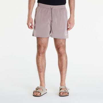 Costume de baie Carhartt WIP Tobes Swim Trunks Glassy Pink/ White