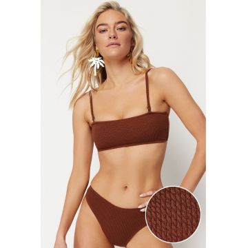 Sutien bandeau de baie cu bretele detasabile