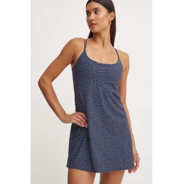 Abercrombie & Fitch rochie de plaja culoarea albastru marin