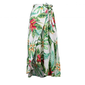 Aida long skirt heliconia m