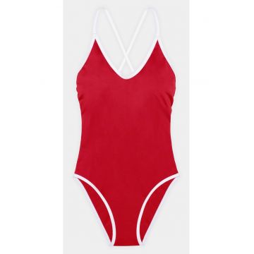 Costum de baie dama - 303965808 - Rosu - Poliester