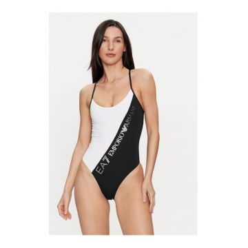 Costum de baie dama - 540173 - Negru/Alb - Poliester