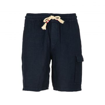 Man linen bermuda shorts s