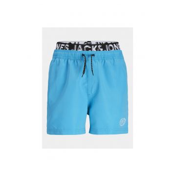 Short de baie baieti - 303521509 - Albastru - Poliester