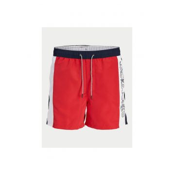 Short de baie baieti - 303521851 - Rosu - Poliester