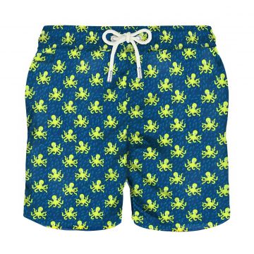 Micro octopus light fabric swim shorts l