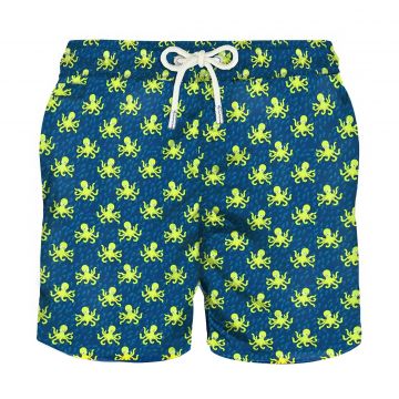 Micro octopus light fabric swim shorts m