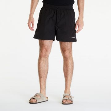 Costume de baie Carhartt WIP Tobes Swim Trunks Black/ White