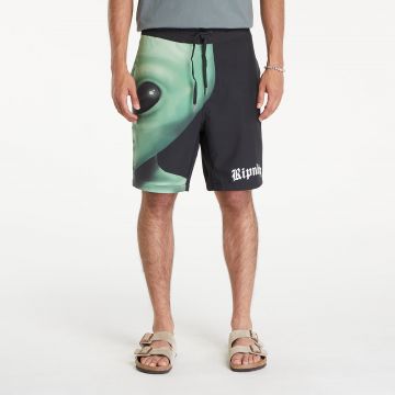 Costume de baie RIPNDIP We Come In Peace Swim Shorts Black