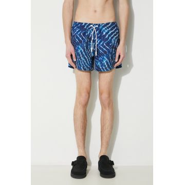 Marcelo Burlon pantaloni scurti de baie Aop Sound Waves Swim Short CMFA003S24FAB0024501