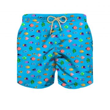 Swimshorts with fish print xl