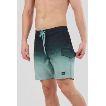 Pantaloni scurti de baie cu buzunare cu clapa Salimu