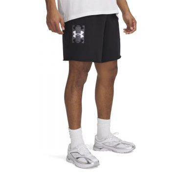 Short UNDER ARMOUR pentru barbati RIVAL TERRYLOGO8INSHORT - 1390147001