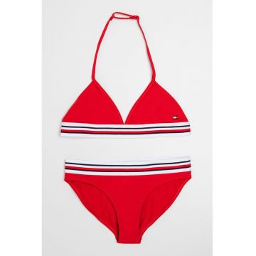 Costum de baie cu doua piese si logo discret Costum de baie cu doua piese si logo discret