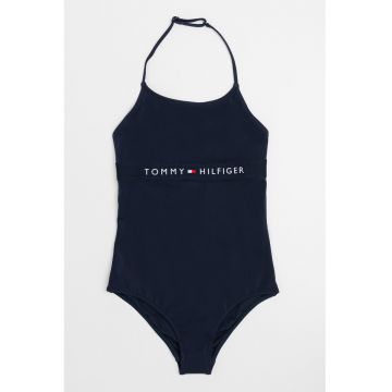 Costum de baie intreg cu logo brodat Costum de baie intreg cu logo brodat