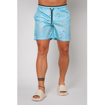 Pantaloni scurt de baie Boat Blue 12836 Pantaloni scurt de baie Boat Blue 12836