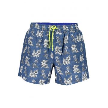 Pantaloni scurti de baie barbati - cu imprimeu tropical - Regular fit Pantaloni scurti de baie barbati - cu imprimeu tropical - Regular fit