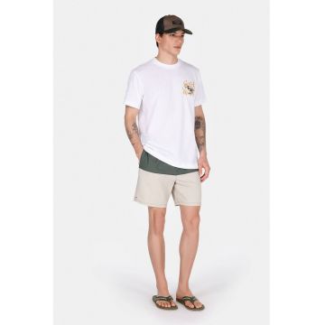 Pantaloni scurti de baie cu design in doua nuante Pantaloni scurti de baie cu design in doua nuante