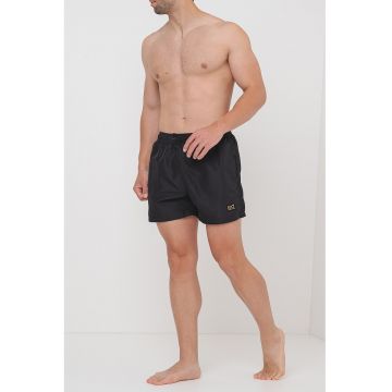 Pantaloni scurti de baie cu insertii laterale Pantaloni scurti de baie cu insertii laterale