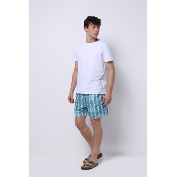 Pantaloni scurti de baie cu model Pantaloni scurti de baie cu model