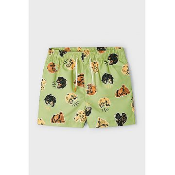 Pantaloni scurti de baie cu snur in talie Pantaloni scurti de baie cu snur in talie