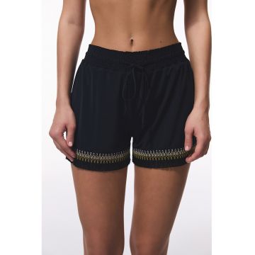 Pantaloni scurti de plaja cu snur Pantaloni scurti de plaja cu snur