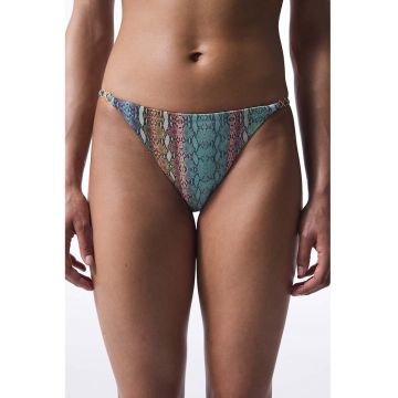 Bikini brazilieni cu model piele de sarpe Bikini brazilieni cu model piele de sarpe