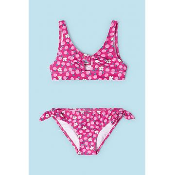 Costum de baie cu doua piese - cu impimeu tropical Costum de baie cu doua piese - cu impimeu tropical