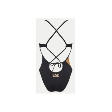 Costum de baie dama - 540180 - Maro/Negru - Poliester Costum de baie dama - 540180 - Maro/Negru - Poliester
