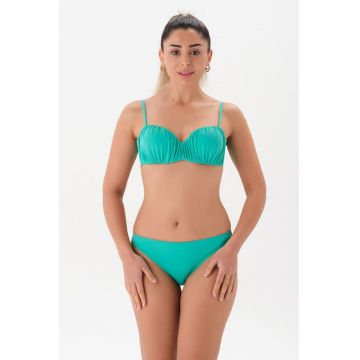 Costum de baie din doua piese cu fronseuri Costum de baie din doua piese cu fronseuri