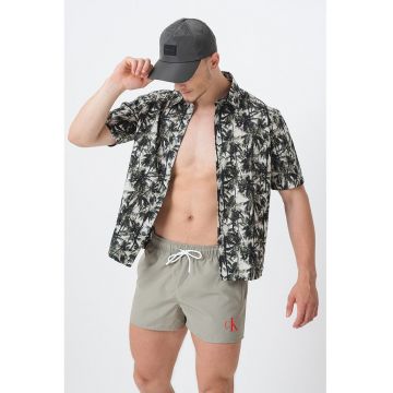 Pantaloni scurti de baie cu buzunare laterale Pantaloni scurti de baie cu buzunare laterale
