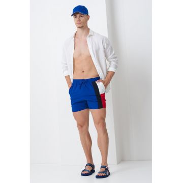 Pantaloni scurti de baie cu buzunare laterale Pantaloni scurti de baie cu buzunare laterale