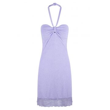 Rochie de plaja cu garnituri de dantela Rochie de plaja cu garnituri de dantela