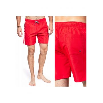 Costum de baie barbati - Simon - Regular Fit - rosu - Costum de baie barbati - Simon - Regular Fit - rosu -