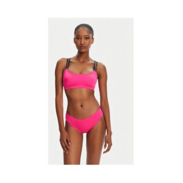 Costum de baie dama - Emporio Armani roz neon - poliester si elastan Costum de baie dama - Emporio Armani roz neon - poliester si elastan