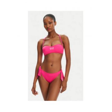 Costum de baie Emporio Armani pentru femei roz neon Costum de baie Emporio Armani pentru femei roz neon