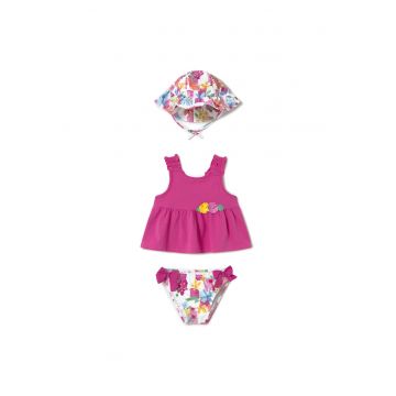 Costum de baie fete 1641 72 - Poliester - Roz Costum de baie fete 1641 72 - Poliester - Roz