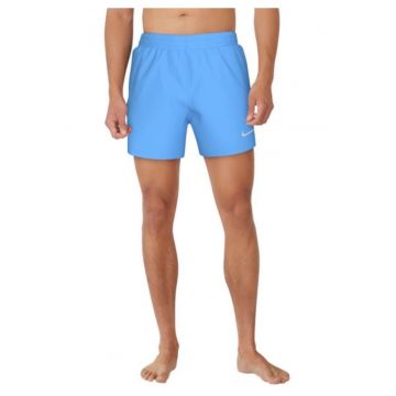 Pantaloni scurti de baie albastru - material sportiv - sintetic Pantaloni scurti de baie albastru - material sportiv - sintetic