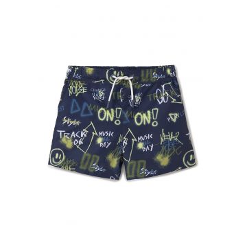 Pantaloni scurti de baie baieti 6685 - Poliester - Bleumarin Pantaloni scurti de baie baieti 6685 - Poliester - Bleumarin