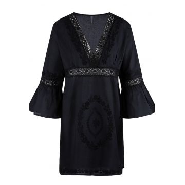 Rochie de plaja cu decolteu in V Rochie de plaja cu decolteu in V
